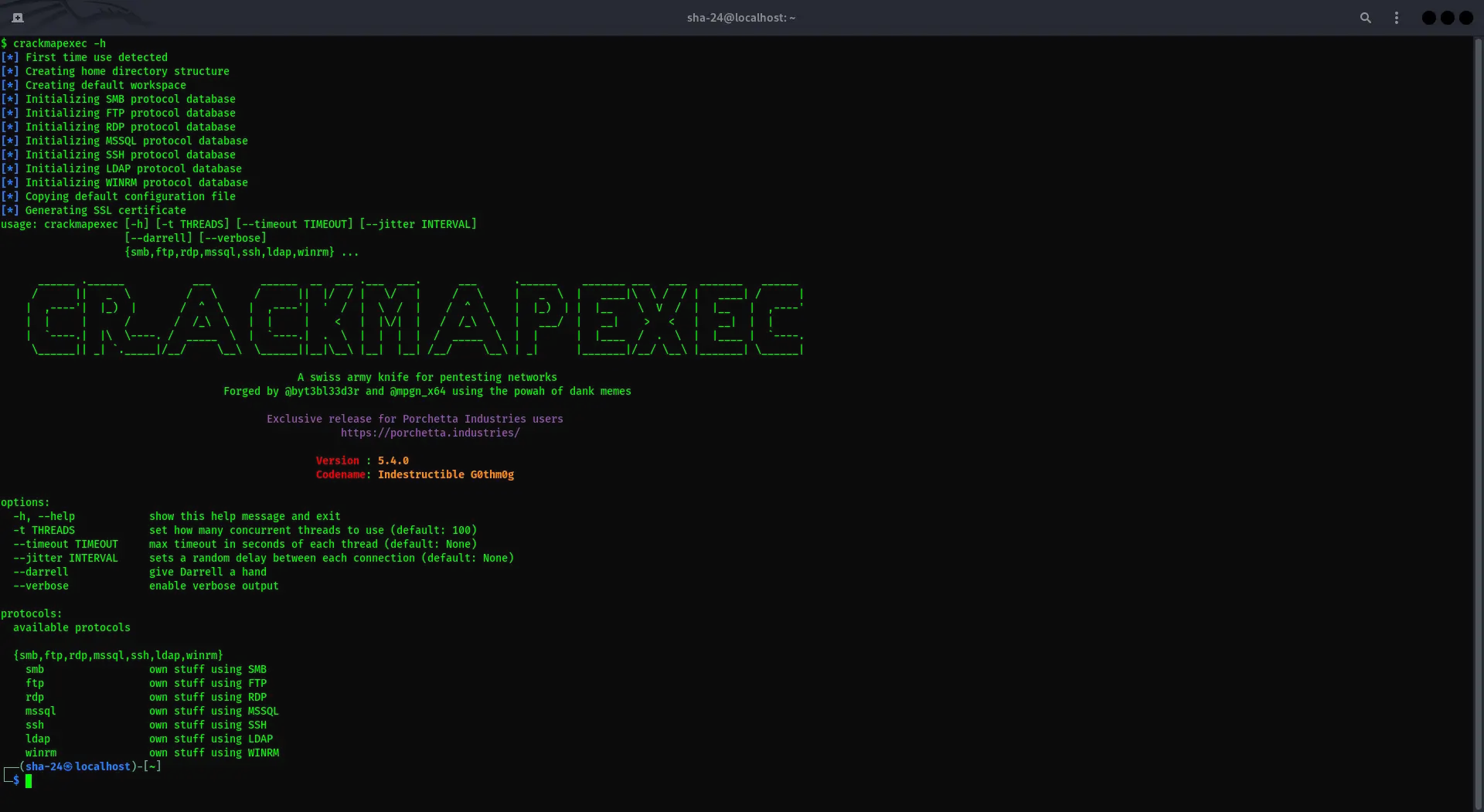 CrackMapExec di Kali Linux: Panduan Lengkap
