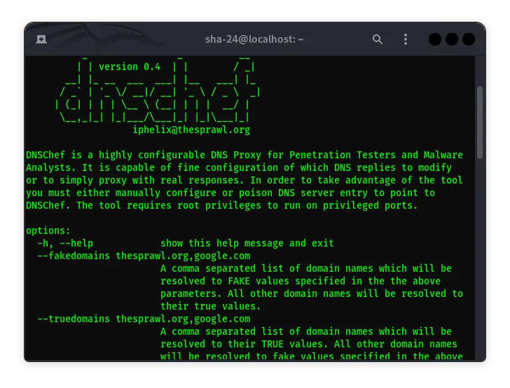 DNSChef di Kali Linux: Panduan Lengkap dan Detail