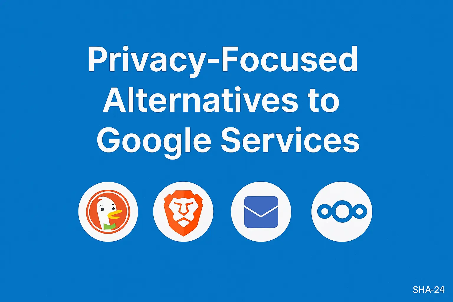 Privacy Focused Google Services Alternatives