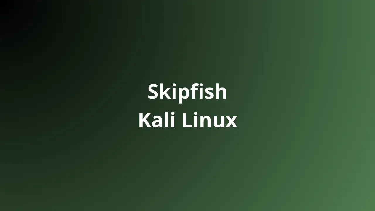 Cara Menggunakan Skipfish di Kali Linux: Panduan Lengkap untuk Pemula